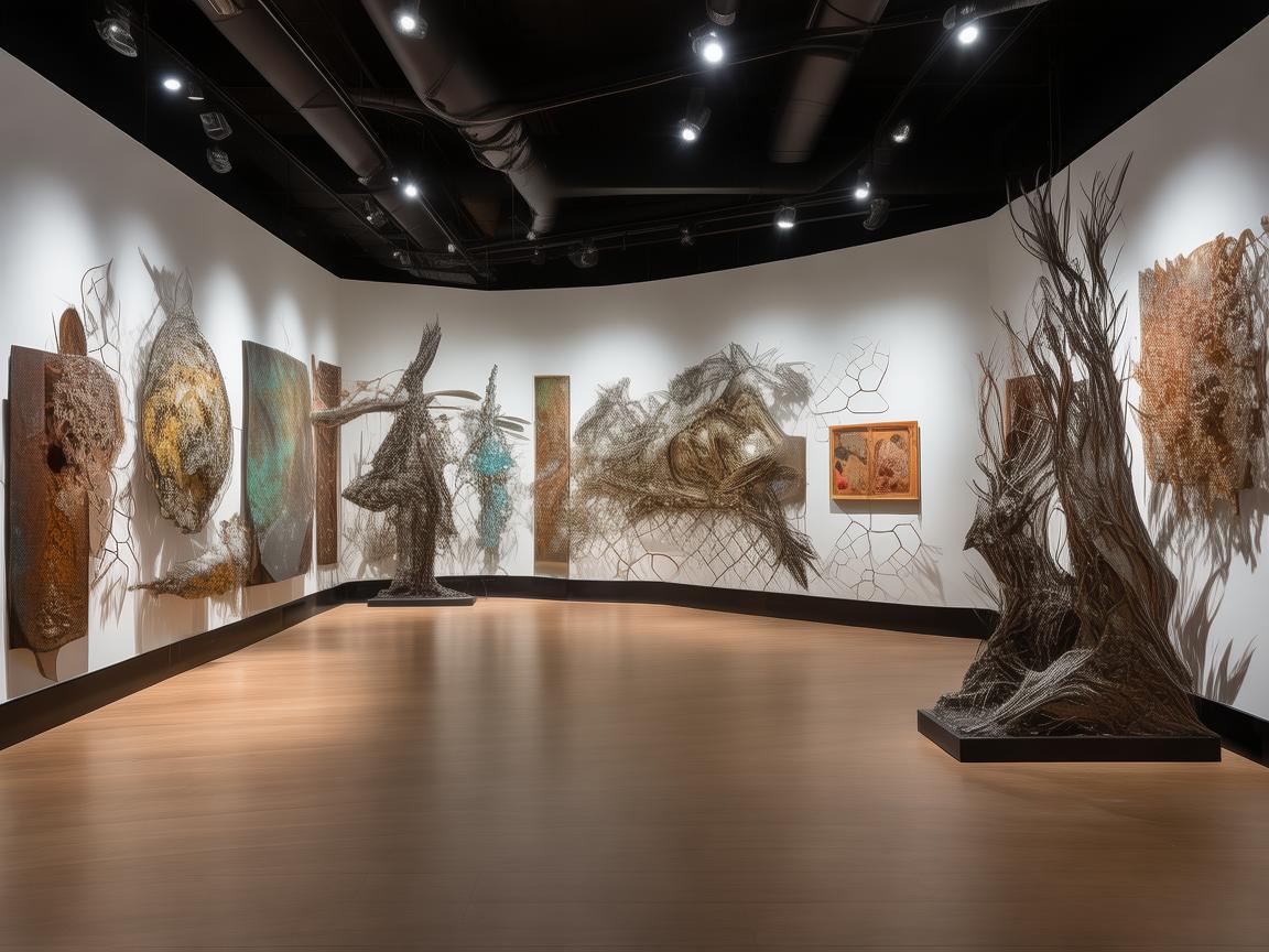 画廊里的金属交响曲,我的金属艺术与生活印记 画廊里的金属交响曲,我的金属艺术与生活印记