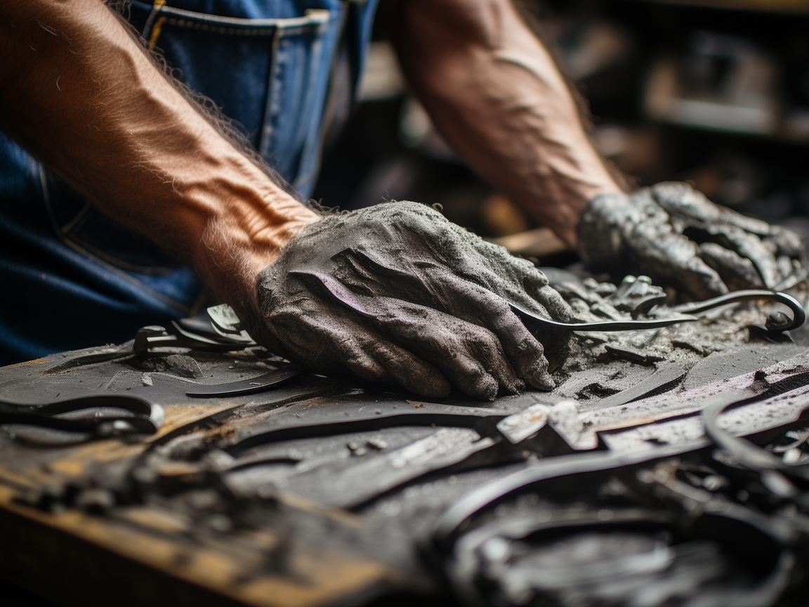 工装裤下的金属韵律，一位金属艺术家的生活记录