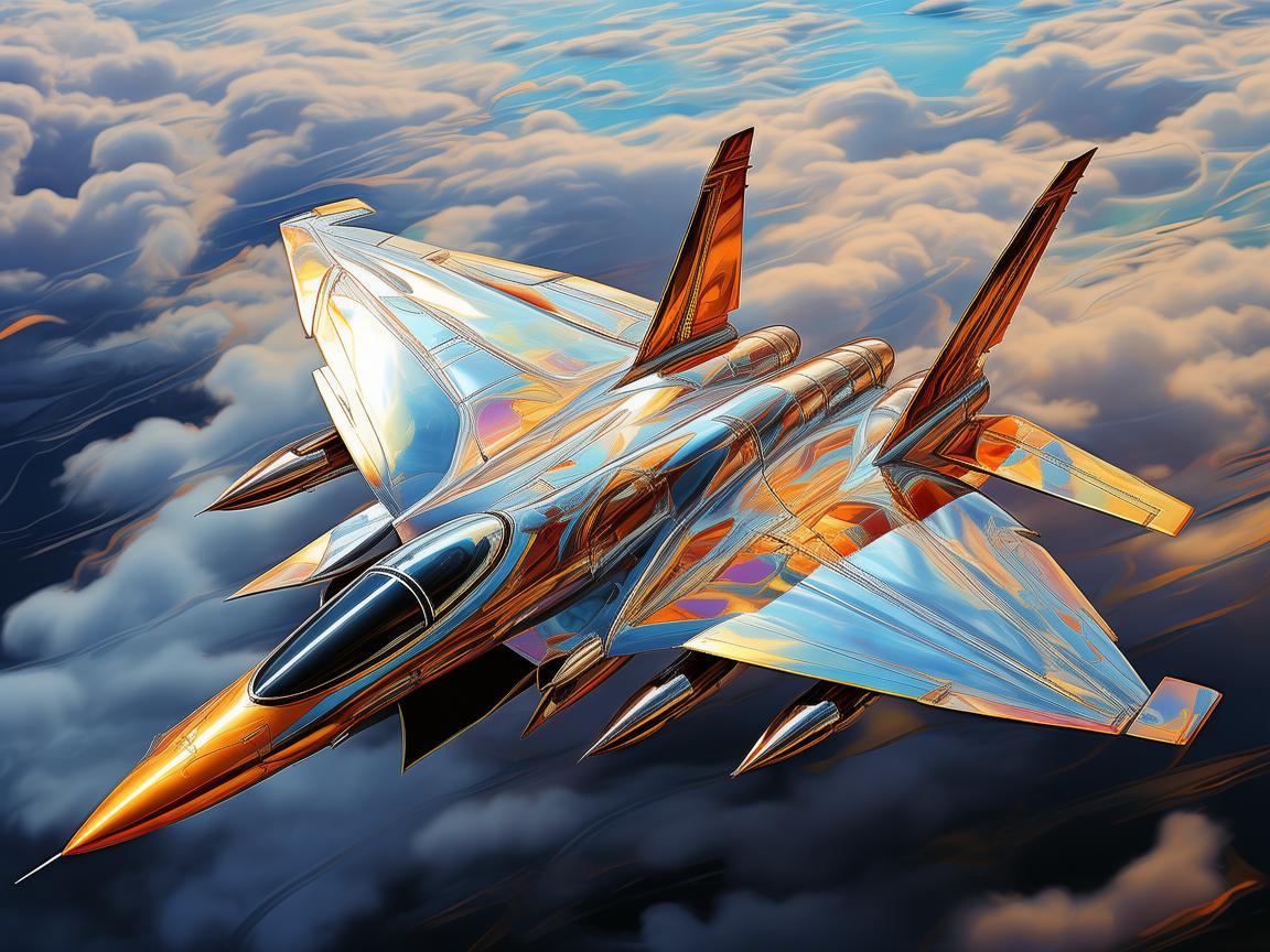 金属之翼,战斗机与我的艺术对话 金属之翼,战斗机与我的艺术对话