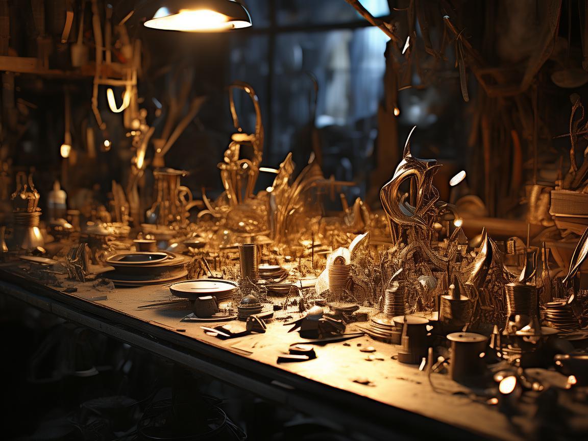 黄金之梦,金属艺术家的生活剪影 黄金之梦,金属艺术家的生活剪影