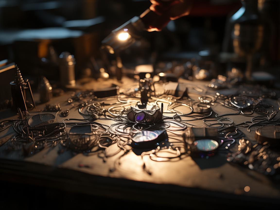 金属之光,手电筒下的艺术创作与日常记录 金属之光,手电筒下的艺术创作与日常记录