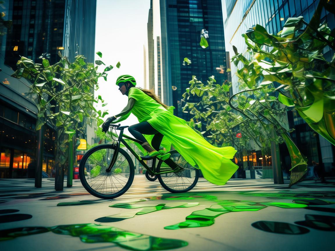 城市骑行,钢铁艺术下的灵动乐章 城市骑行,钢铁艺术下的灵动乐章