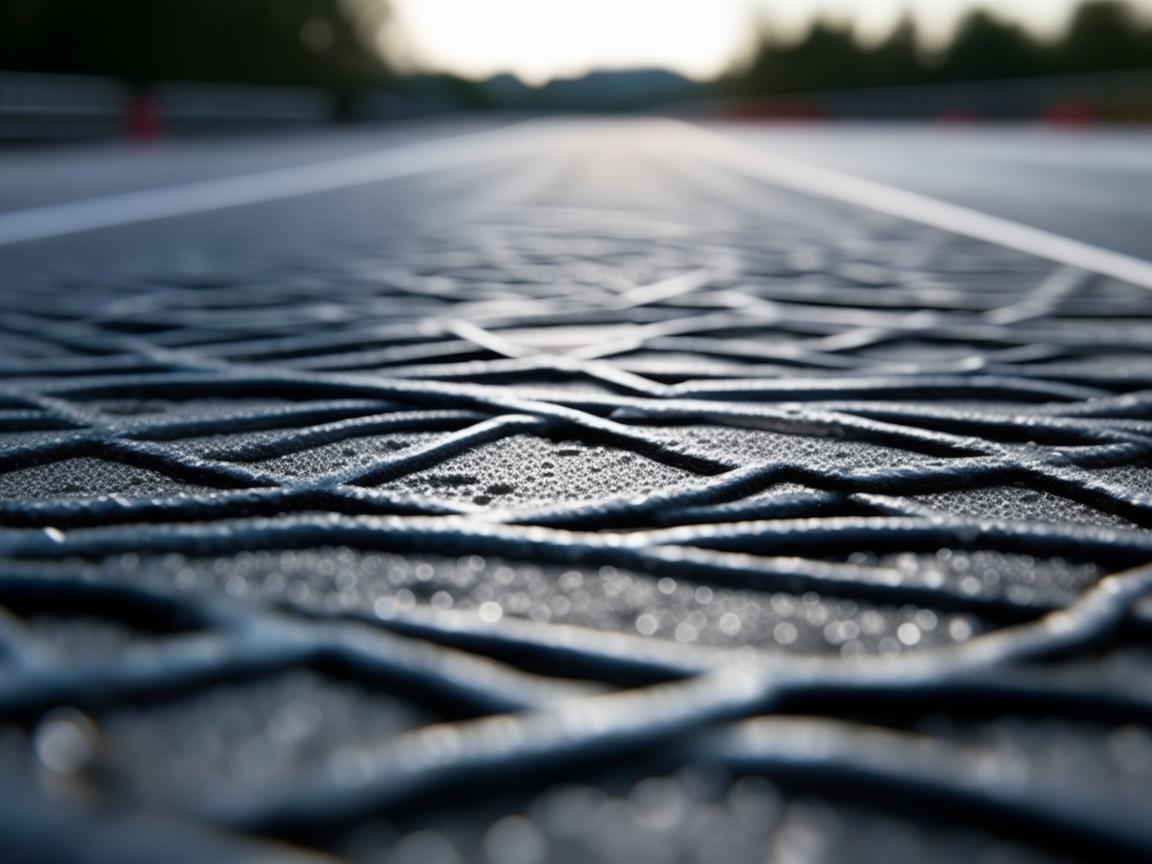 跑道上的金属印记