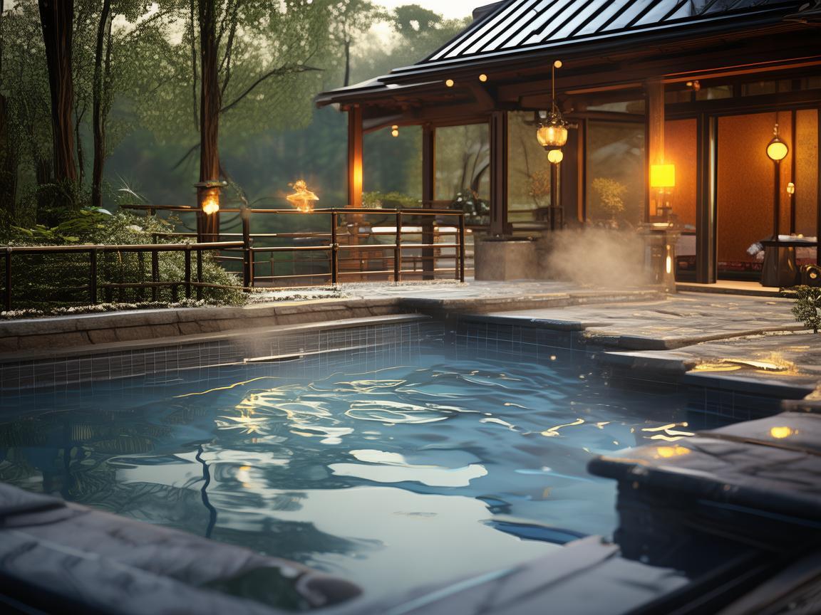 温泉疗养池,金属铸就的温暖港湾 温泉疗养池,金属铸就的温暖港湾