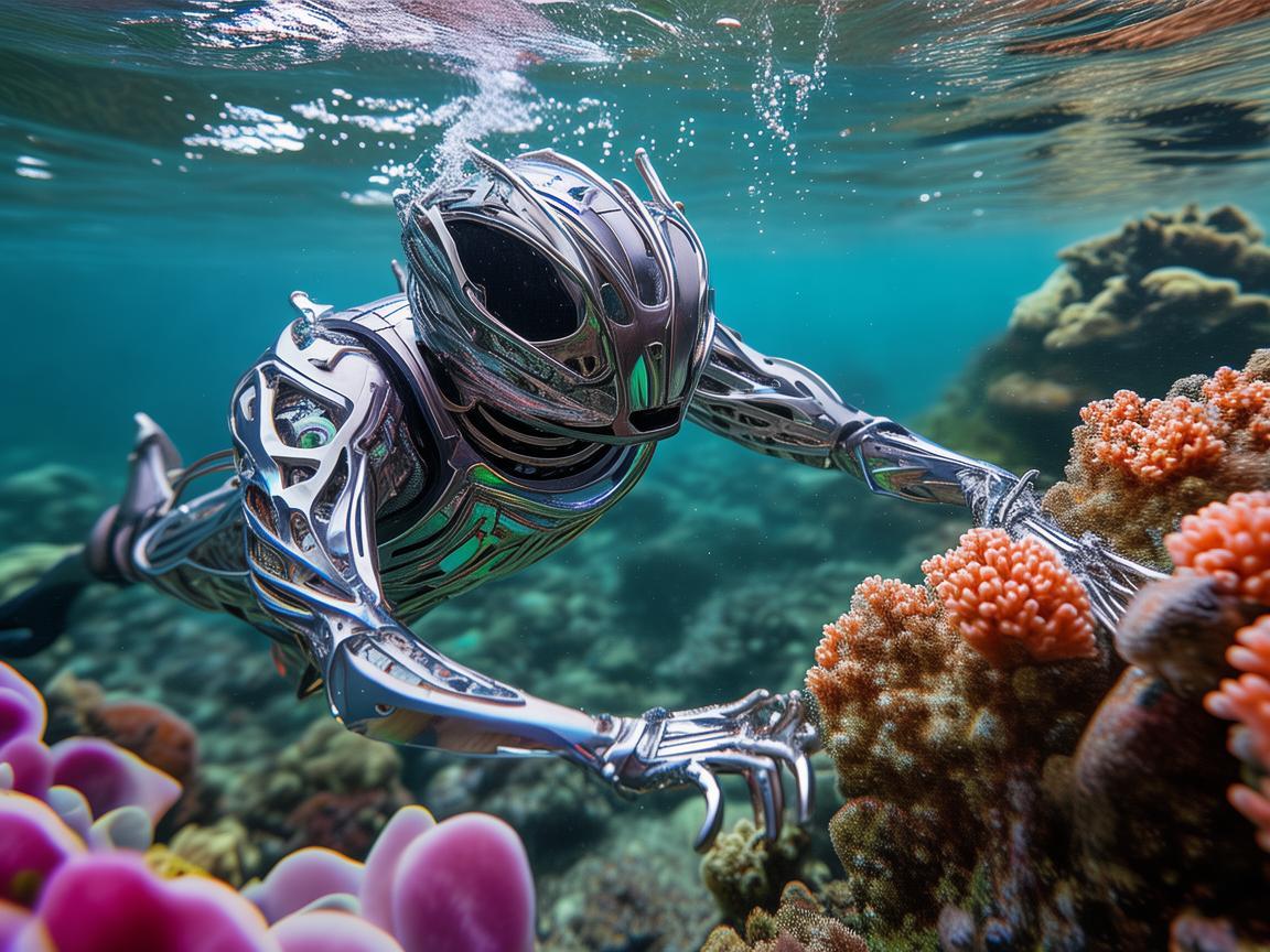 水下滑翔器,金属艺术家的深海探索 水下滑翔器,金属艺术家的深海探索