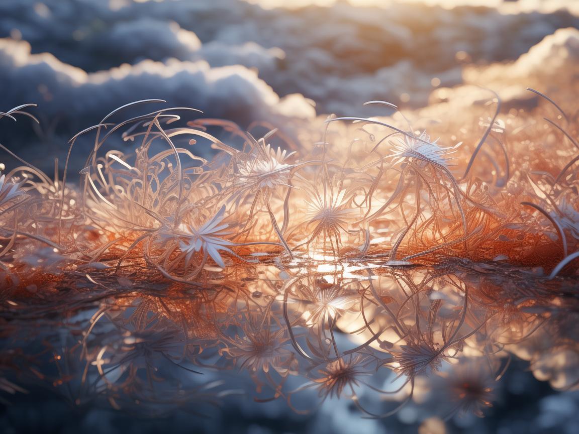 云浮之下,金属艺术的光影诗篇 云浮之下,金属艺术的光影诗篇