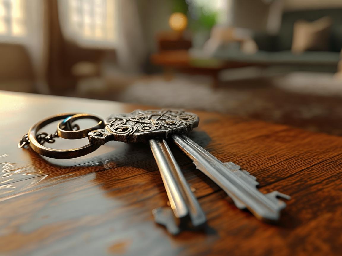 钥匙扣上的时光印记，金属艺术与生活的温柔对话