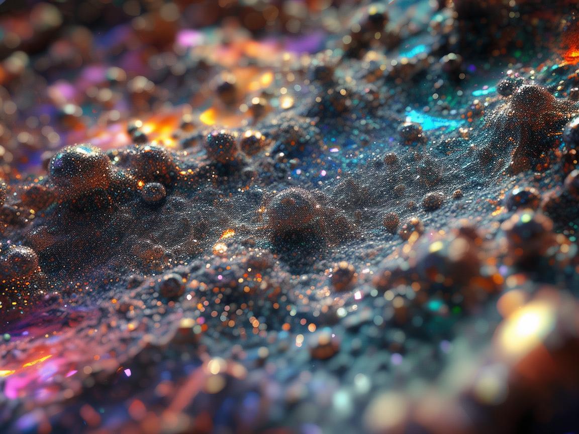 量子跃迁,金属艺术中的微观宇宙