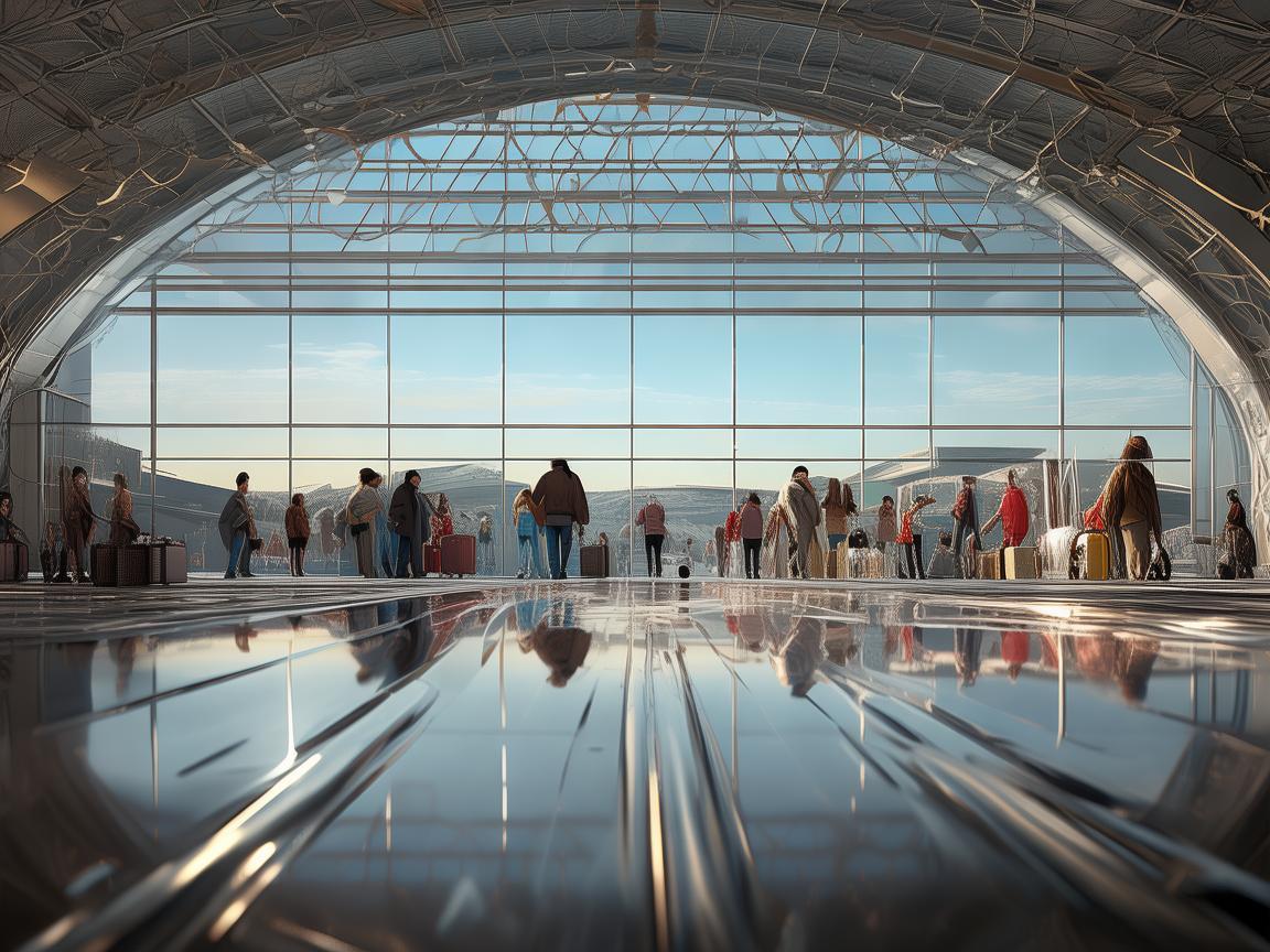 机场的金属记忆，邂逅与离别的交响曲