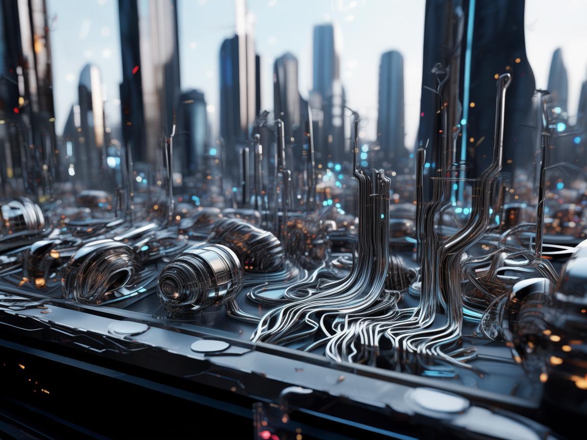 金属与智能交织的艺术之境 金属与智能交织的艺术之境