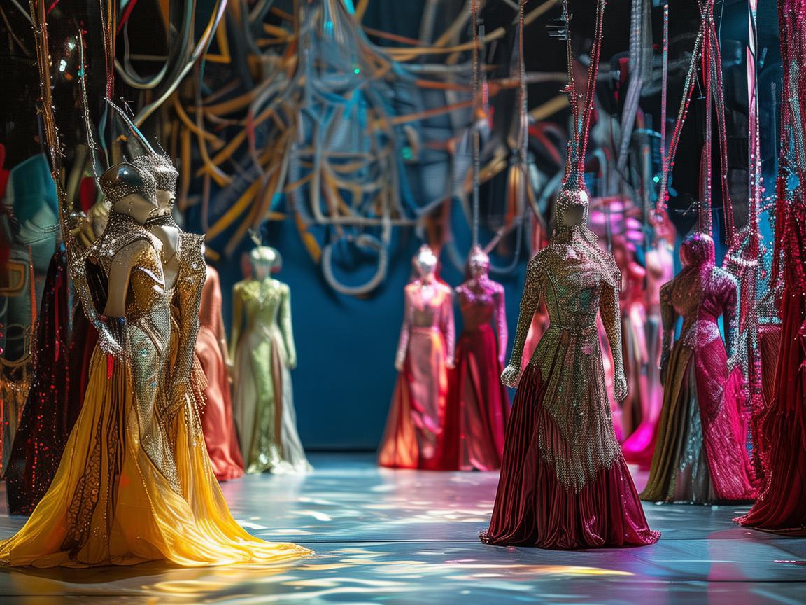 戏梦人生，金属艺术与戏服交织的舞台