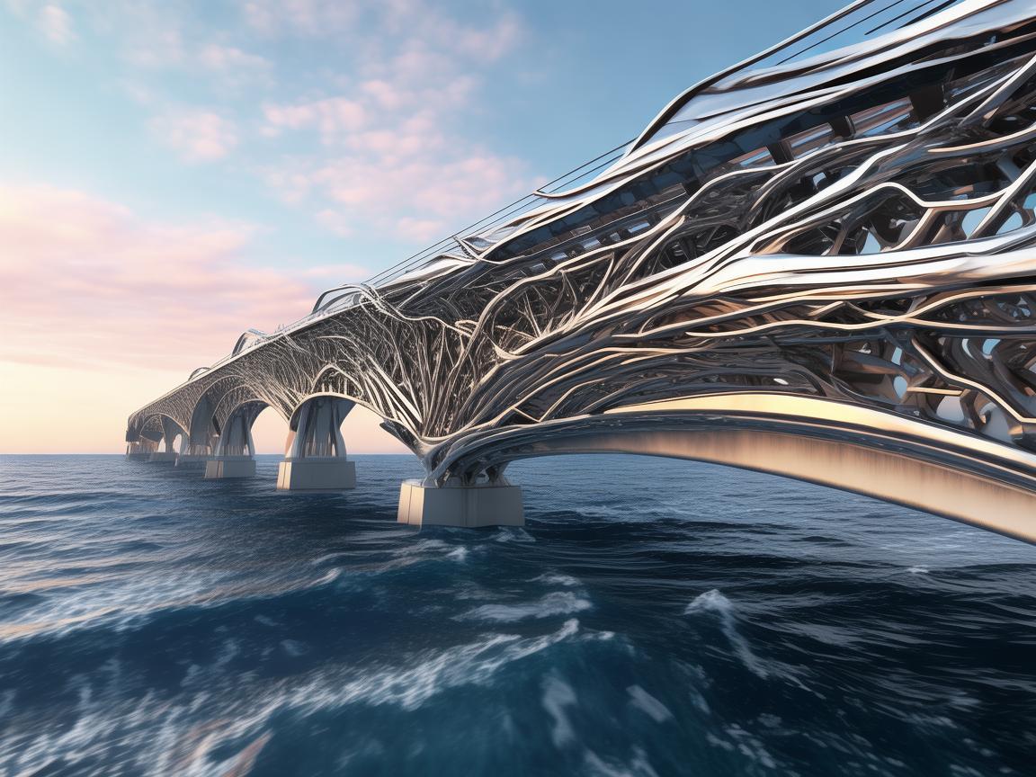 金属艺术下的跨海通途