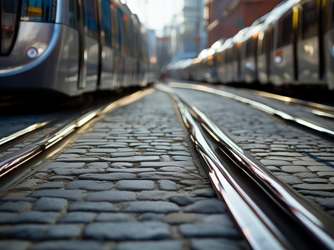 金属轨迹,有轨电车车辆段的生活剪影