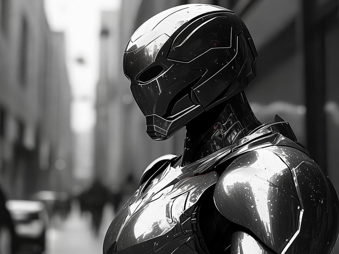 金属光泽下的隐形守护者，明星助理的日常素描