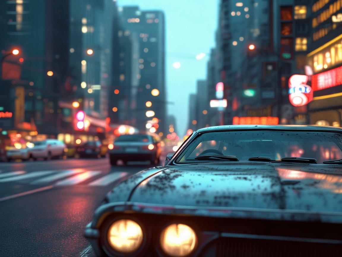 司机的金属记忆，城市脉动中的坚韧与温情