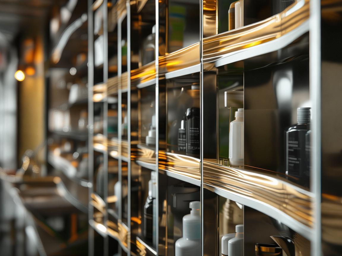 金属艺术下的多功能清洁用品架,收纳与美的融合 金属艺术下的多功能清洁用品架,收纳与美的融合