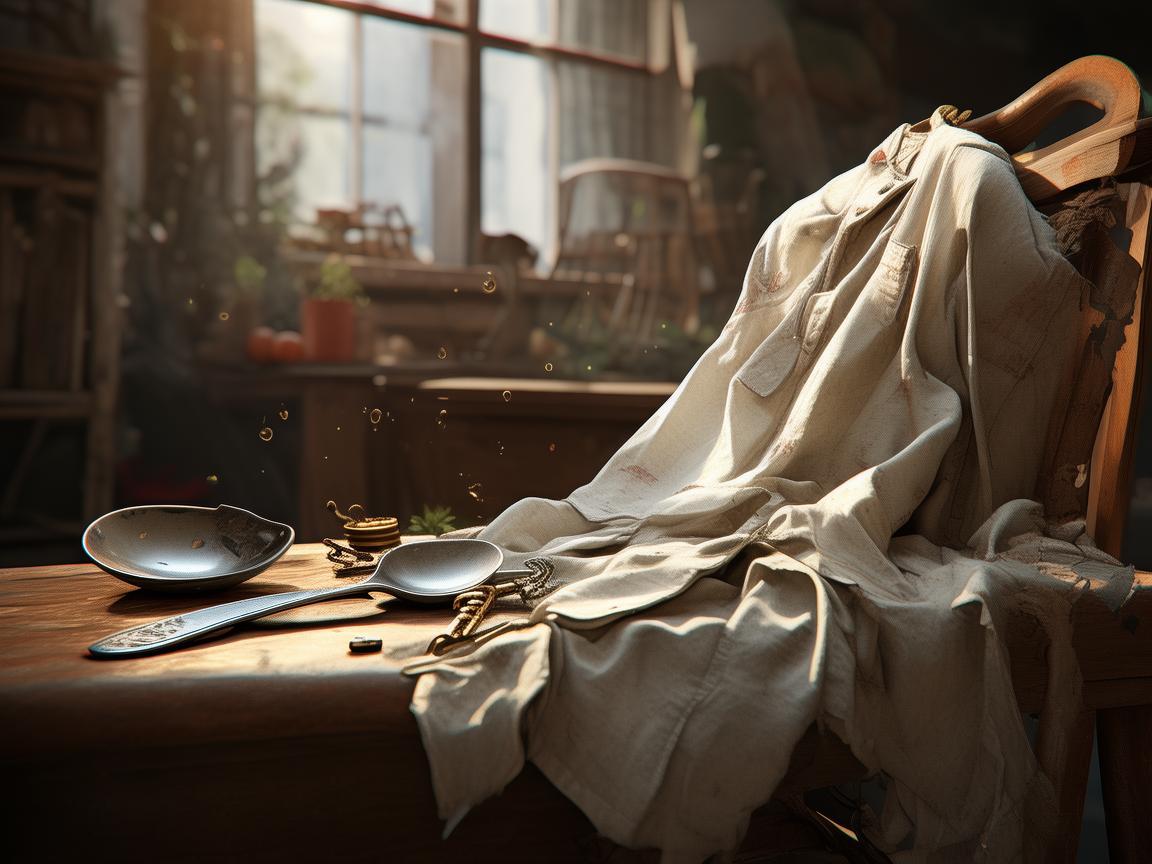 金属与衬衫交织的生活印记 金属与衬衫交织的生活印记