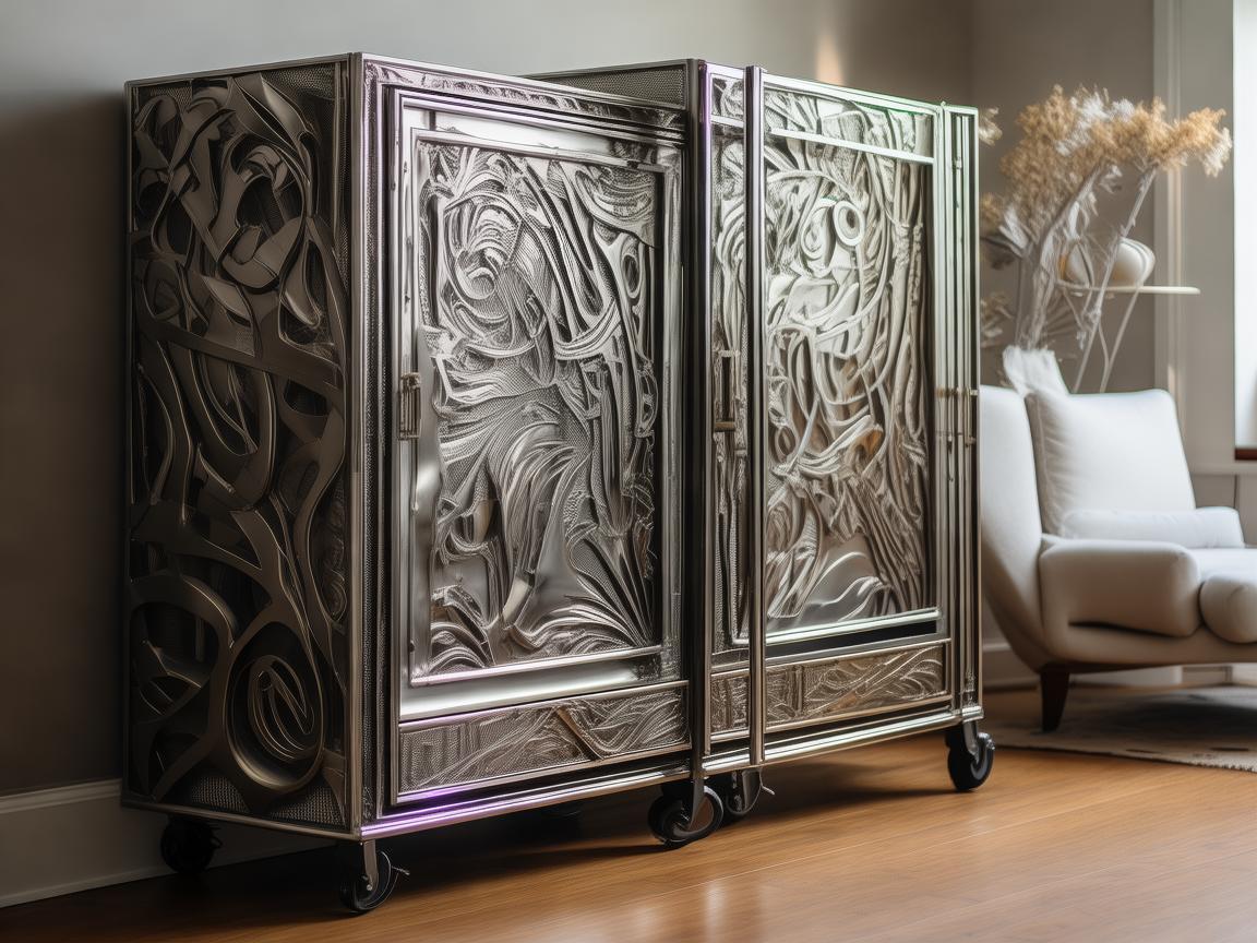 金属艺术与生活的交响,我的可移动收纳柜故事 金属艺术与生活的交响,我的可移动收纳柜故事