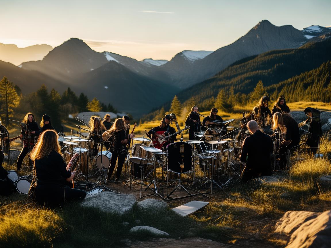 山区奏响的金属乐章
