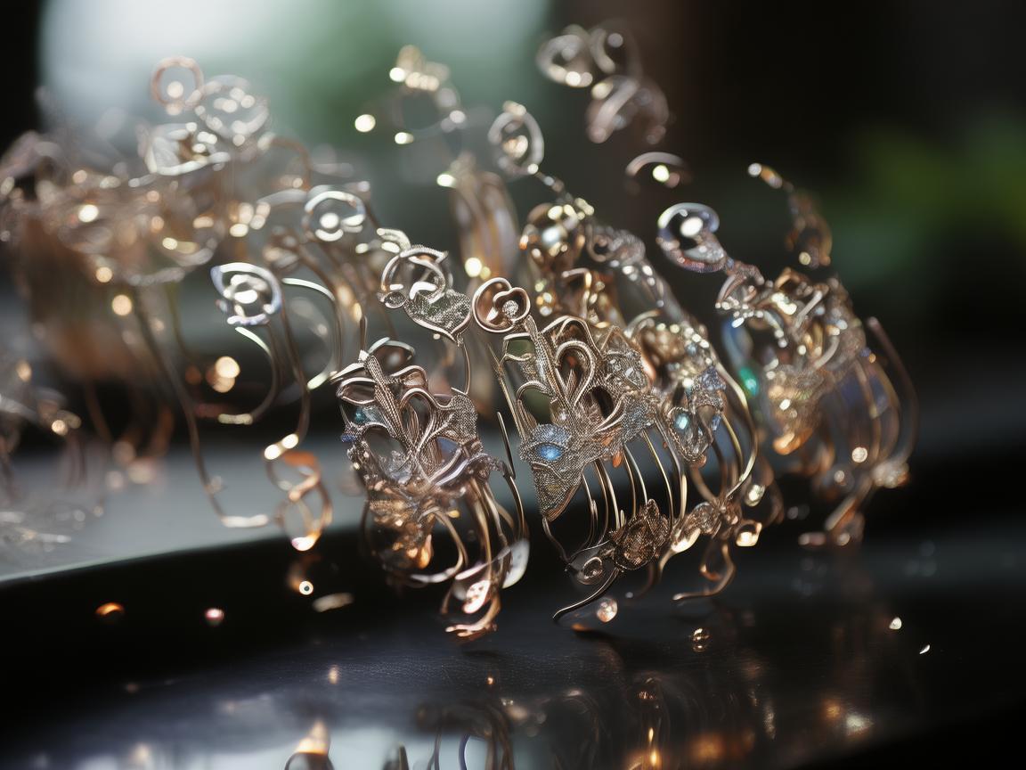 发夹之舞，金属艺术中的生活微光