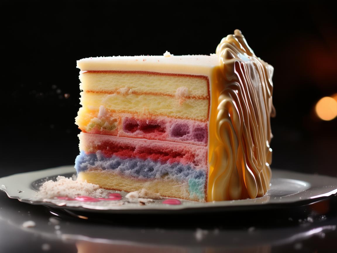 蛋糕与金属的交响,生活中的甜蜜与坚韧
