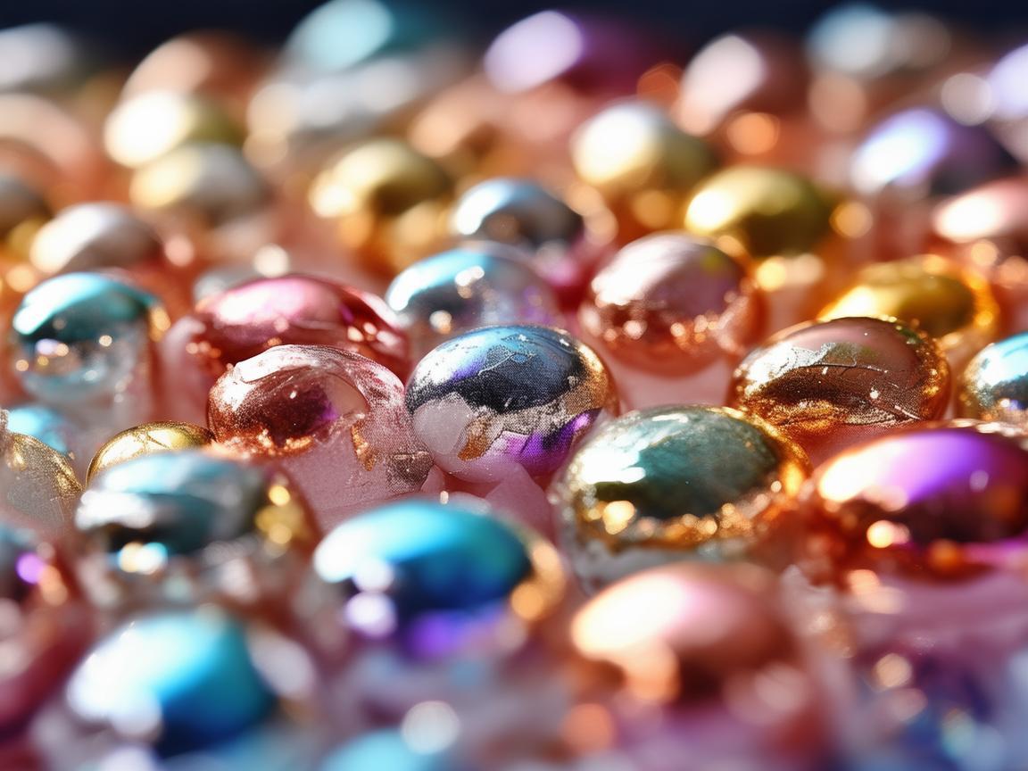 糖果的金属光泽，生活中的甜蜜与坚韧