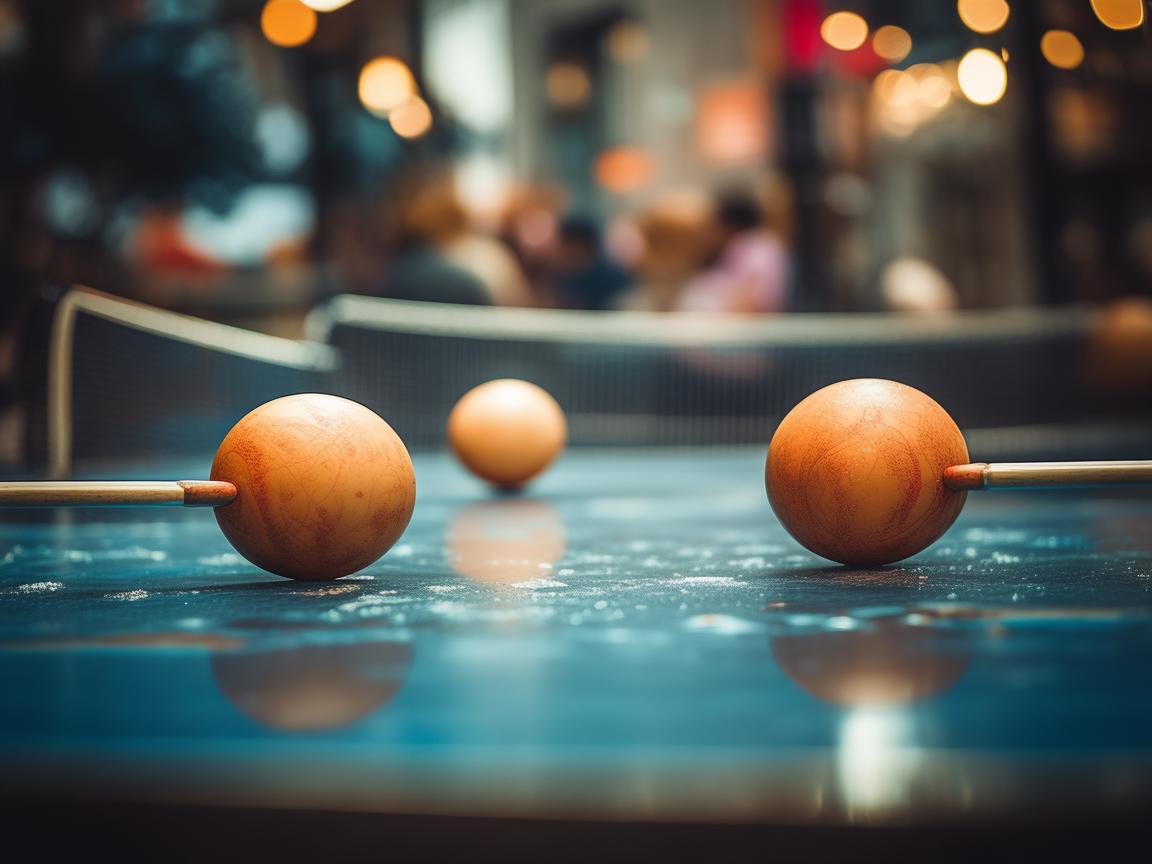 金属碰撞的乒乓乐章,生活中的艺术与激情 金属碰撞的乒乓乐章,生活中的艺术与激情