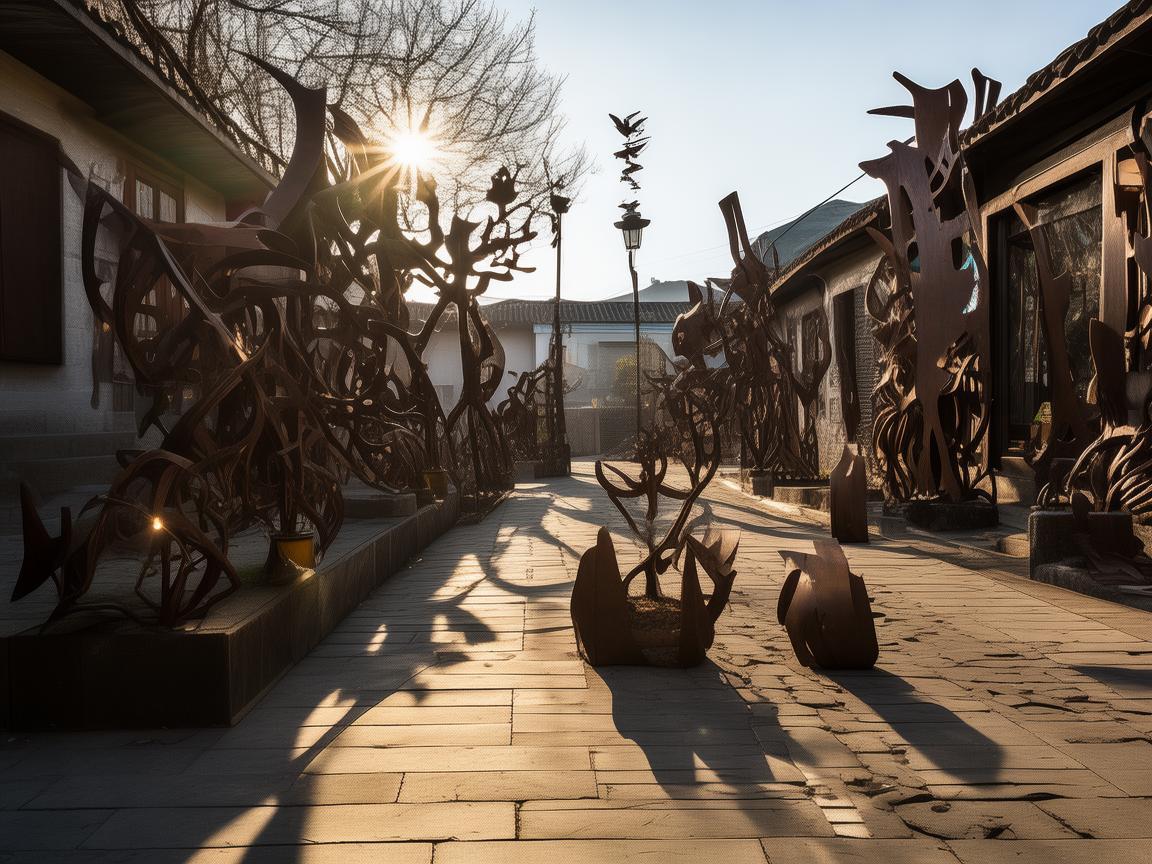 胶州,金属艺术下的生活印记 胶州,金属艺术下的生活印记