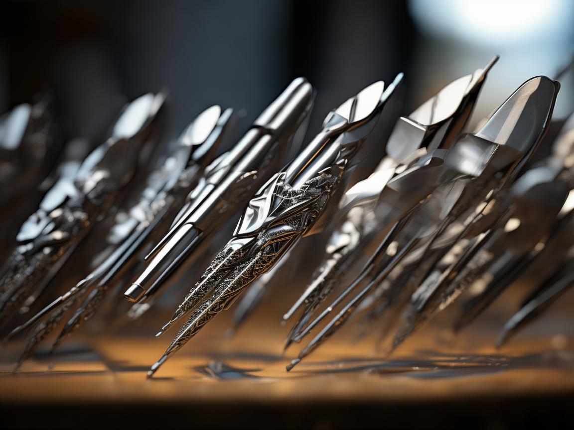 飞镖之舞，金属艺术与生活的精准碰撞