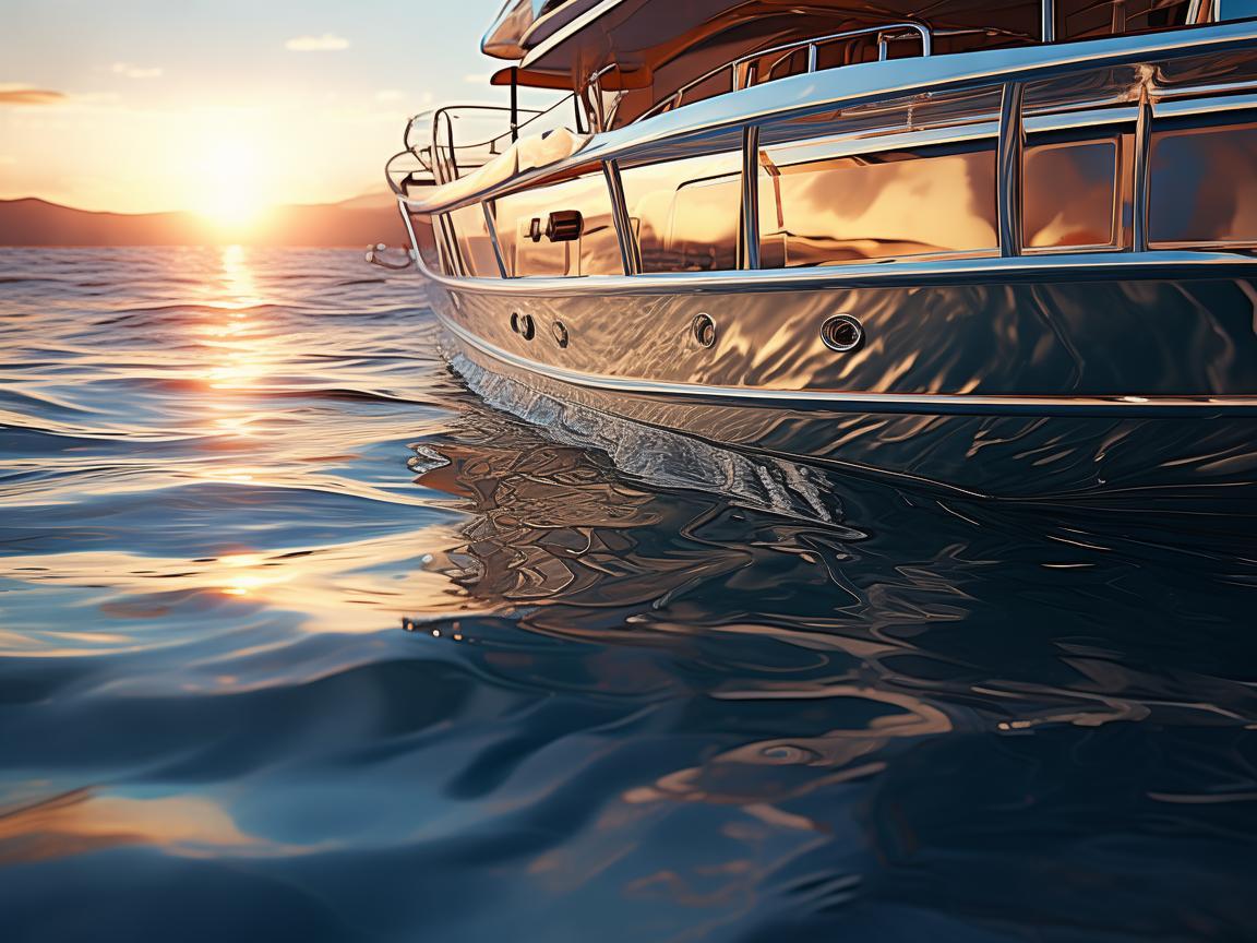 金属游艇,凝固的海上诗篇 金属游艇,凝固的海上诗篇