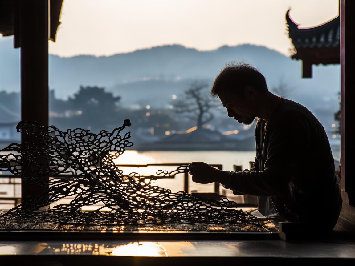 杭州印象,金属艺术家的生活剪影 杭州印象,金属艺术家的生活剪影