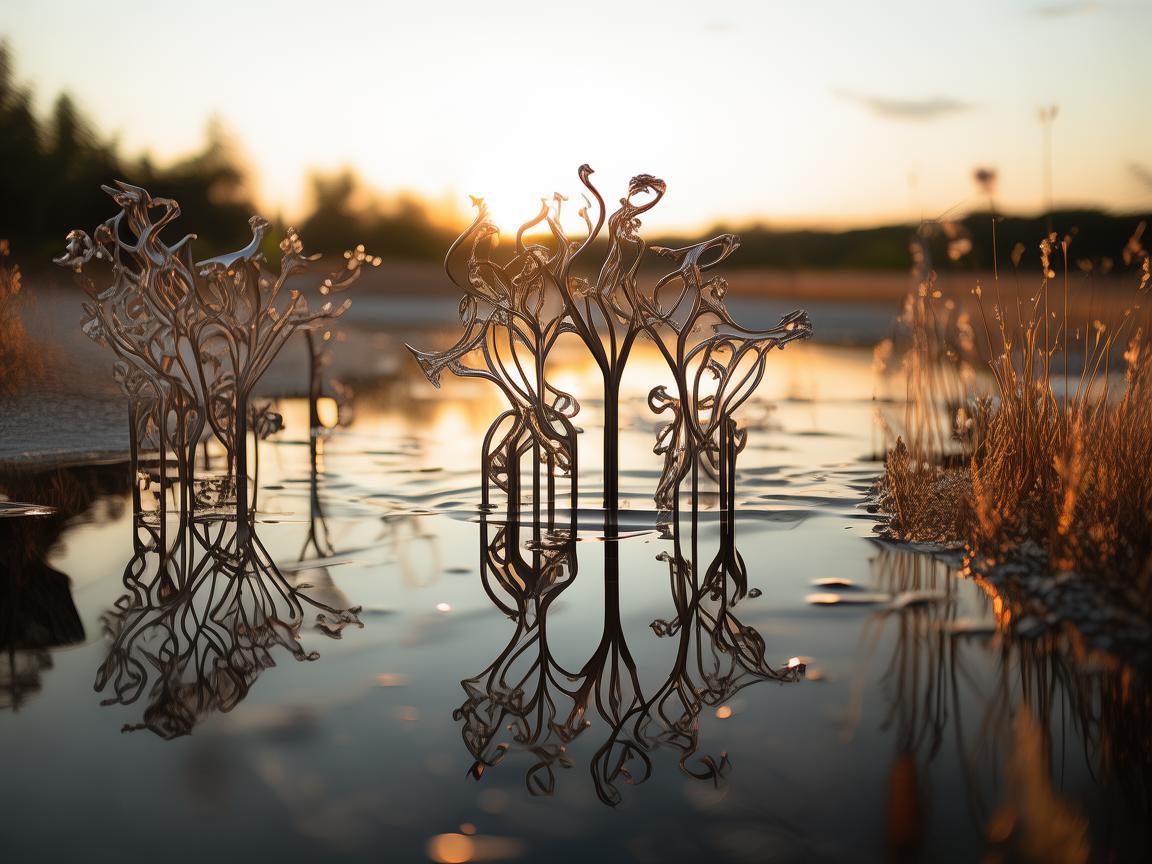 静谧之境,金属艺术与生活的和谐共鸣 静谧之境,金属艺术与生活的和谐共鸣