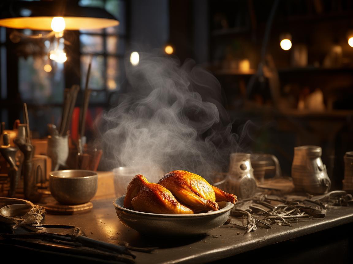 烤鸡余香,金属艺术家的生活小记 烤鸡余香,金属艺术家的生活小记