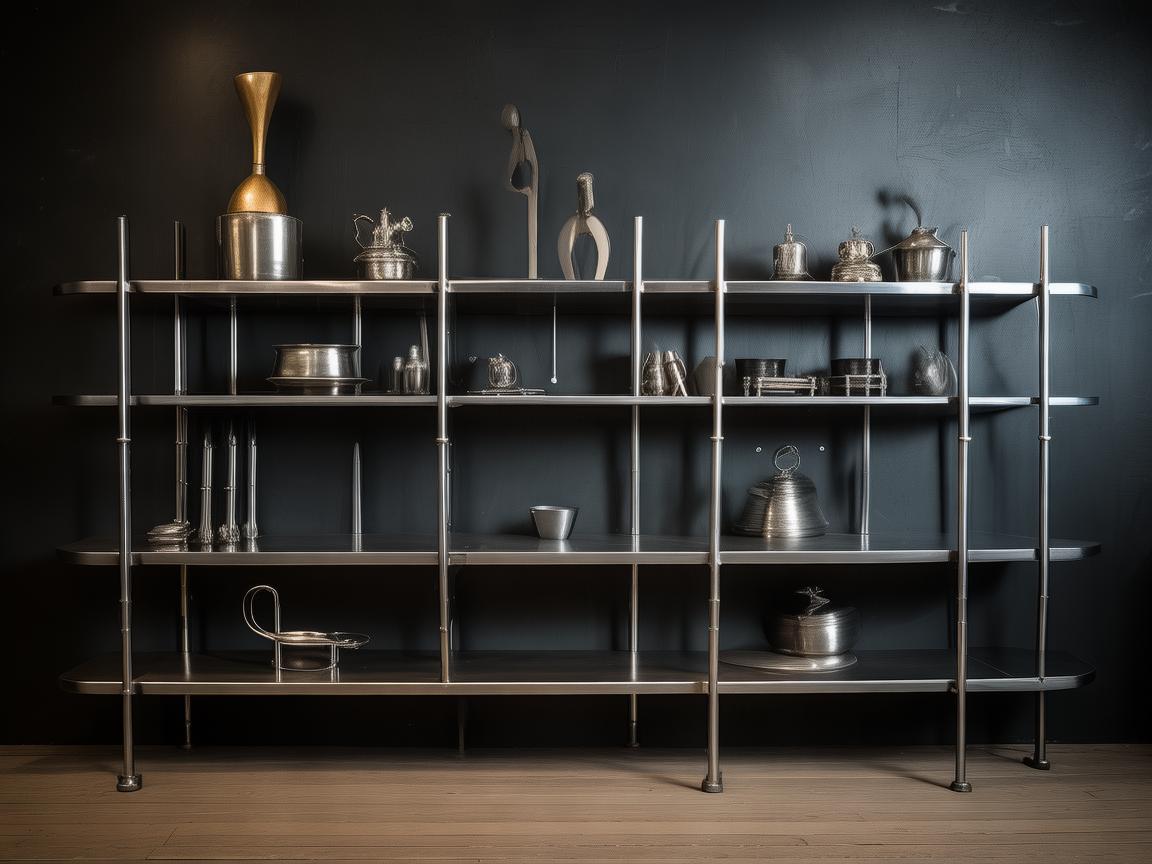 金属之韵,墙面置物架的坚固美学 金属之韵,墙面置物架的坚固美学