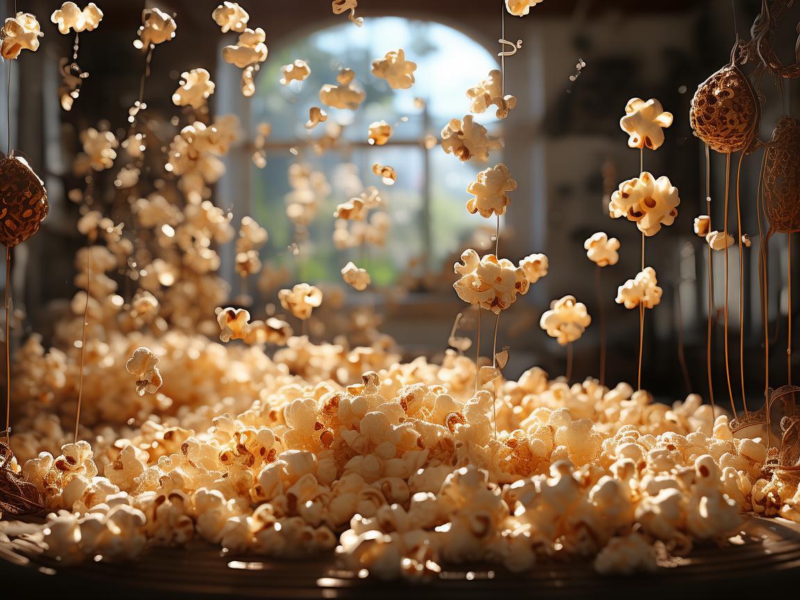 爆米花的甜蜜邂逅，金属艺术家的生活小记