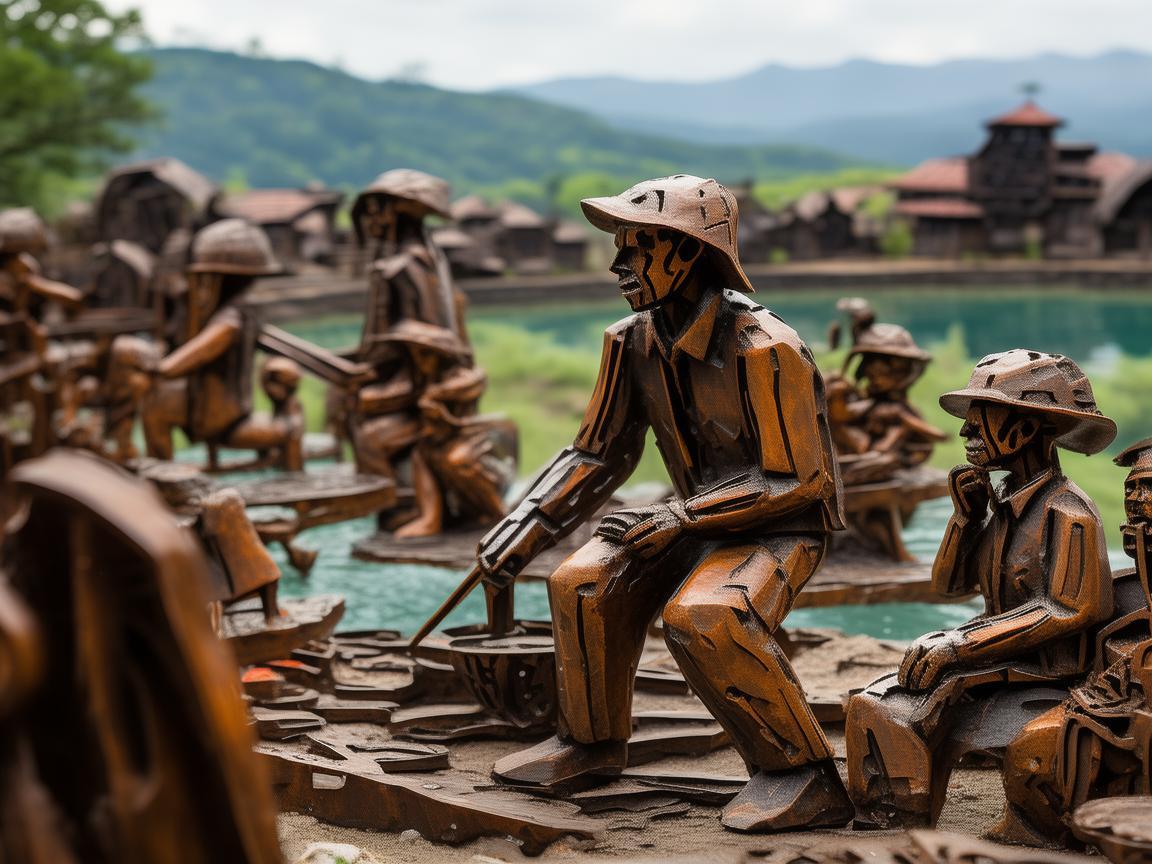 湘潭记忆,金属艺术中的生活剪影 湘潭记忆,金属艺术中的生活剪影