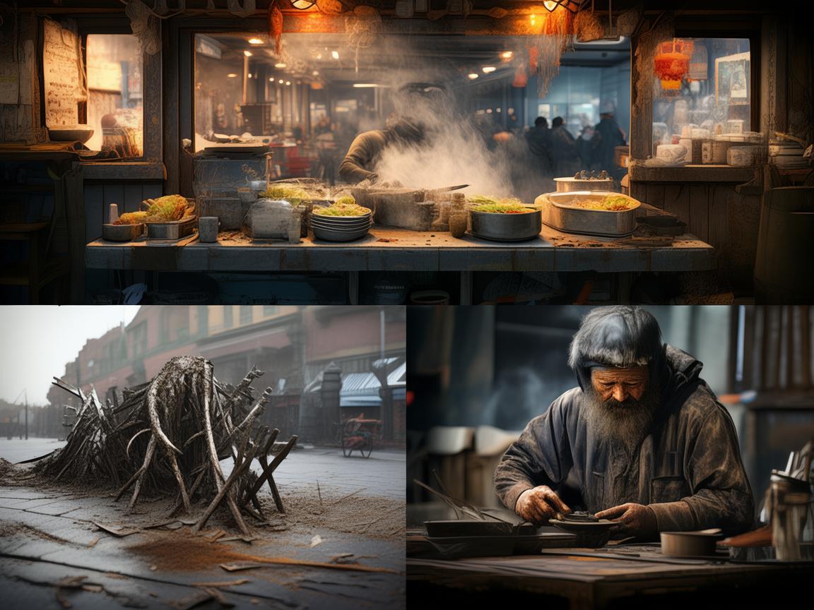 兰州拉面,金属艺术家的生活烟火 兰州拉面,金属艺术家的生活烟火