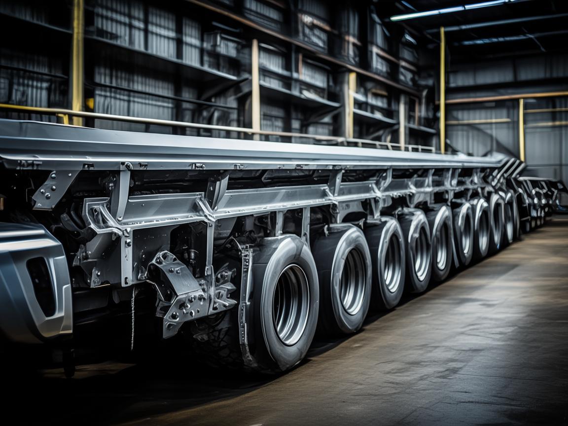 钢铁巨兽——低平板半挂车 钢铁巨兽——低平板半挂车