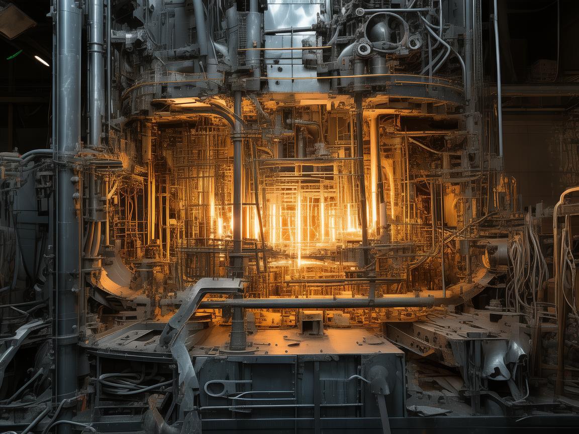 核之韵，金属艺术家的生活与核工程交响曲