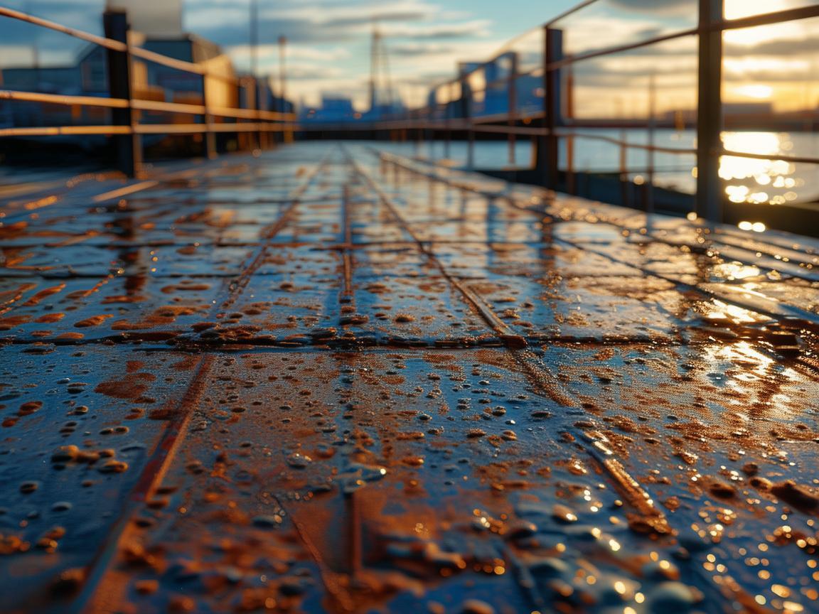 码头边的金属低语，时光与金属的交响