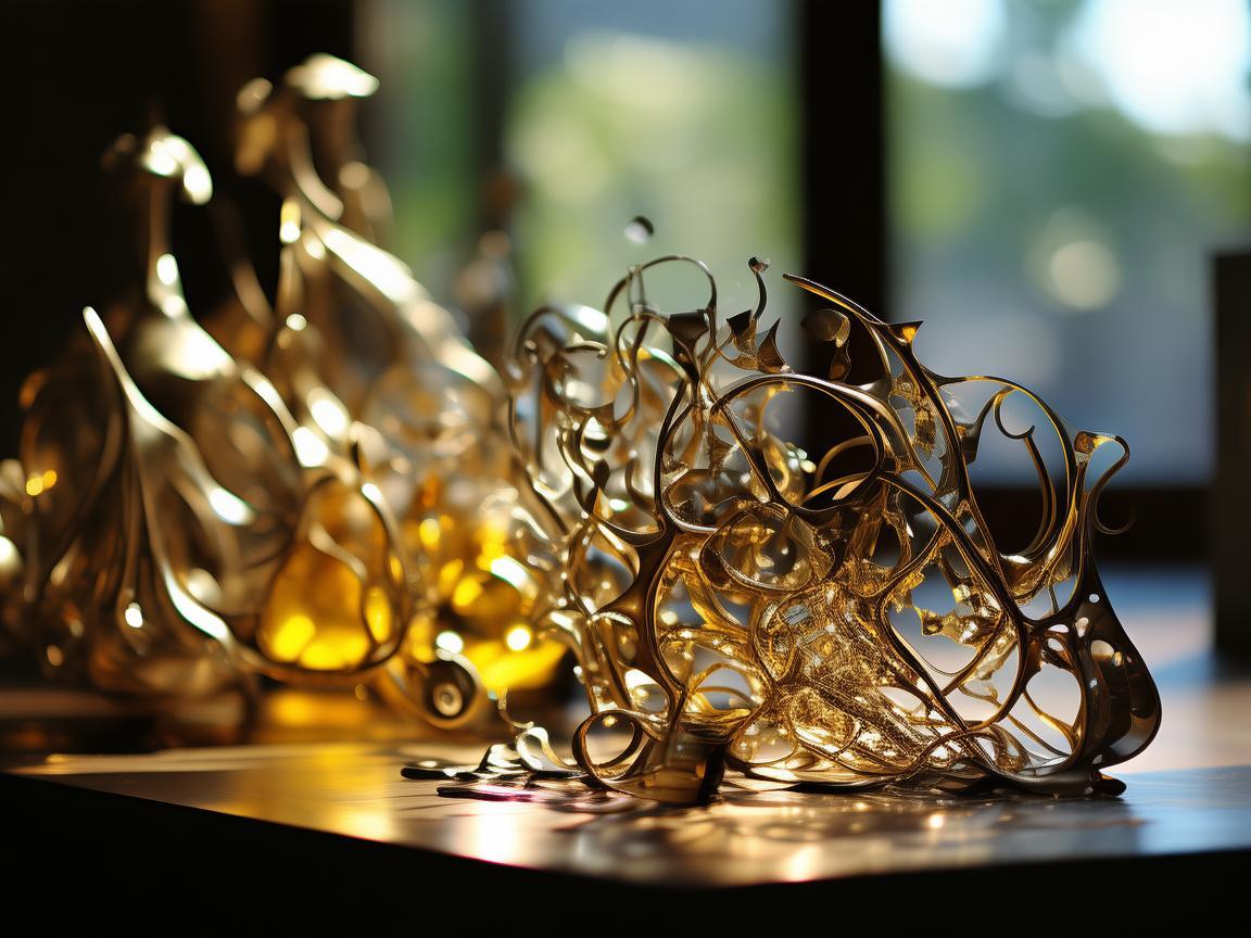 橄榄油之光，金属艺术中的生活韵律