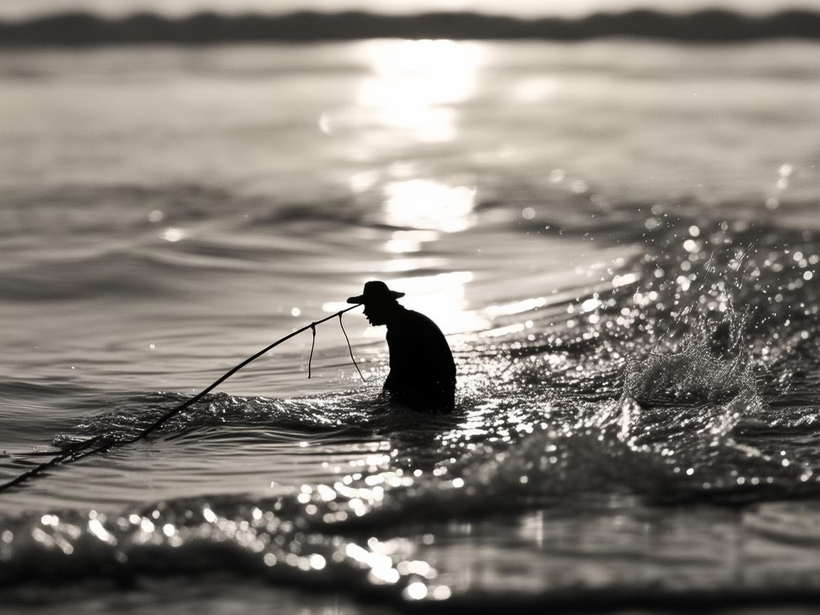 渔光曲，金属艺术中的渔民生活剪影