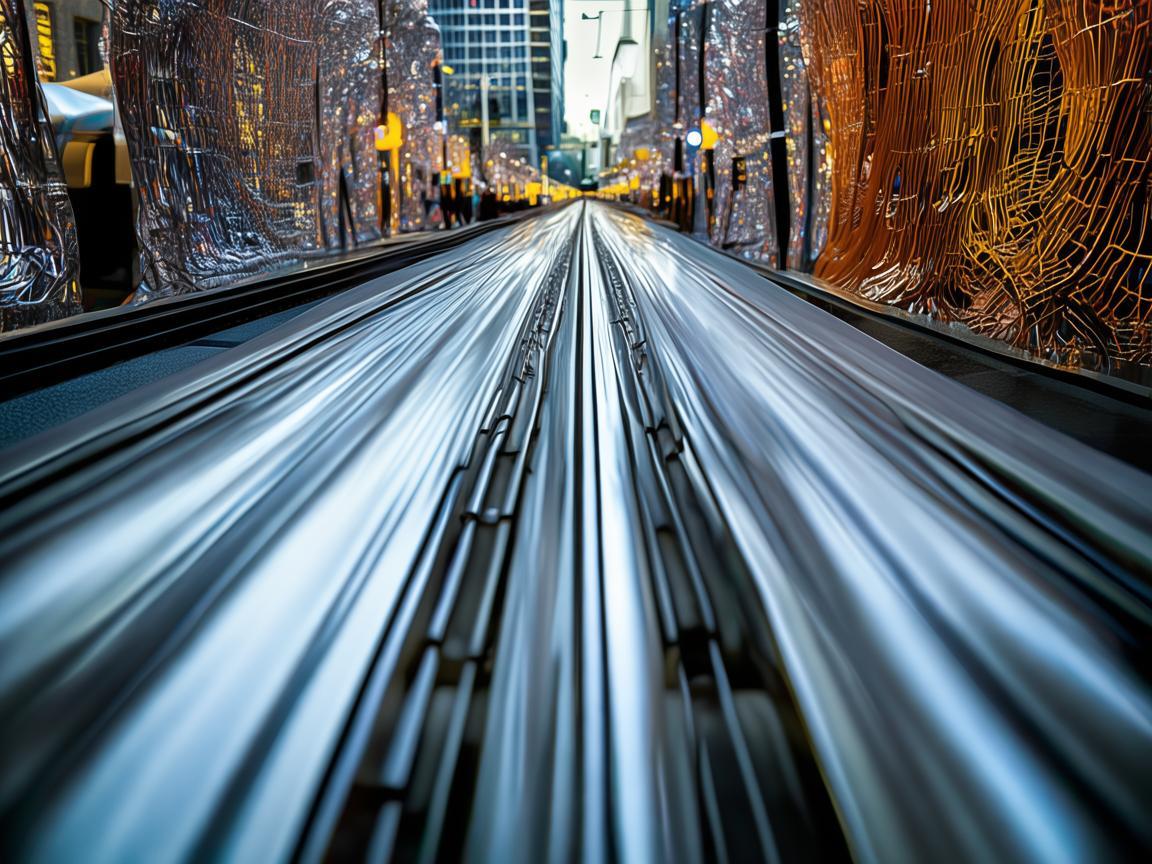 轻轨之舞,金属艺术家的都市旋律 轻轨之舞,金属艺术家的都市旋律