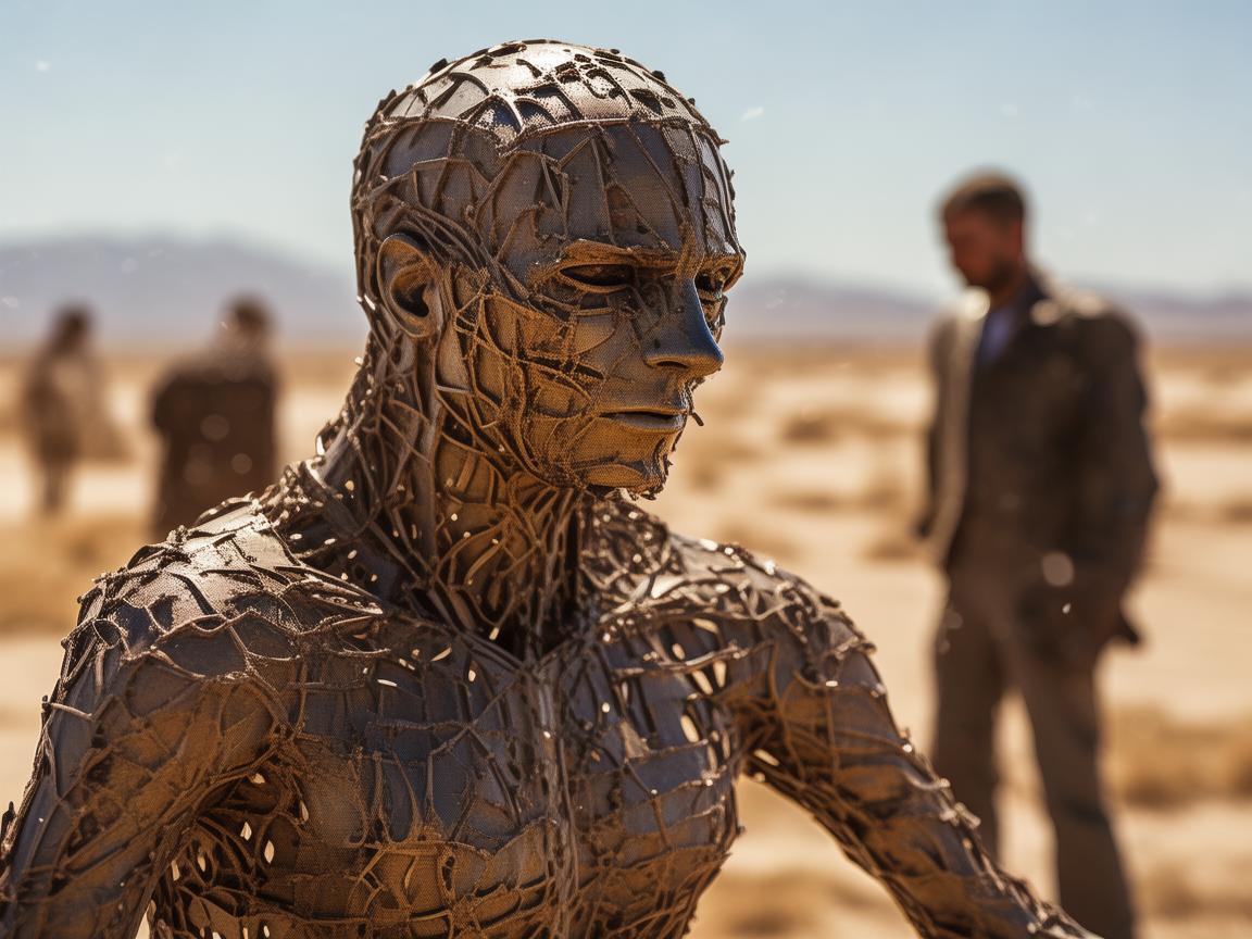 烈日下的坚韧，金属艺术与中暑之思