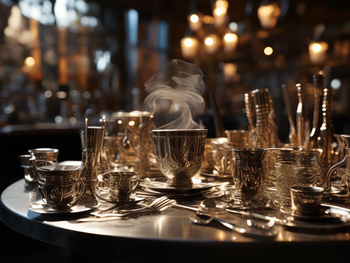 金属与咖啡香，雅座里的创作时光