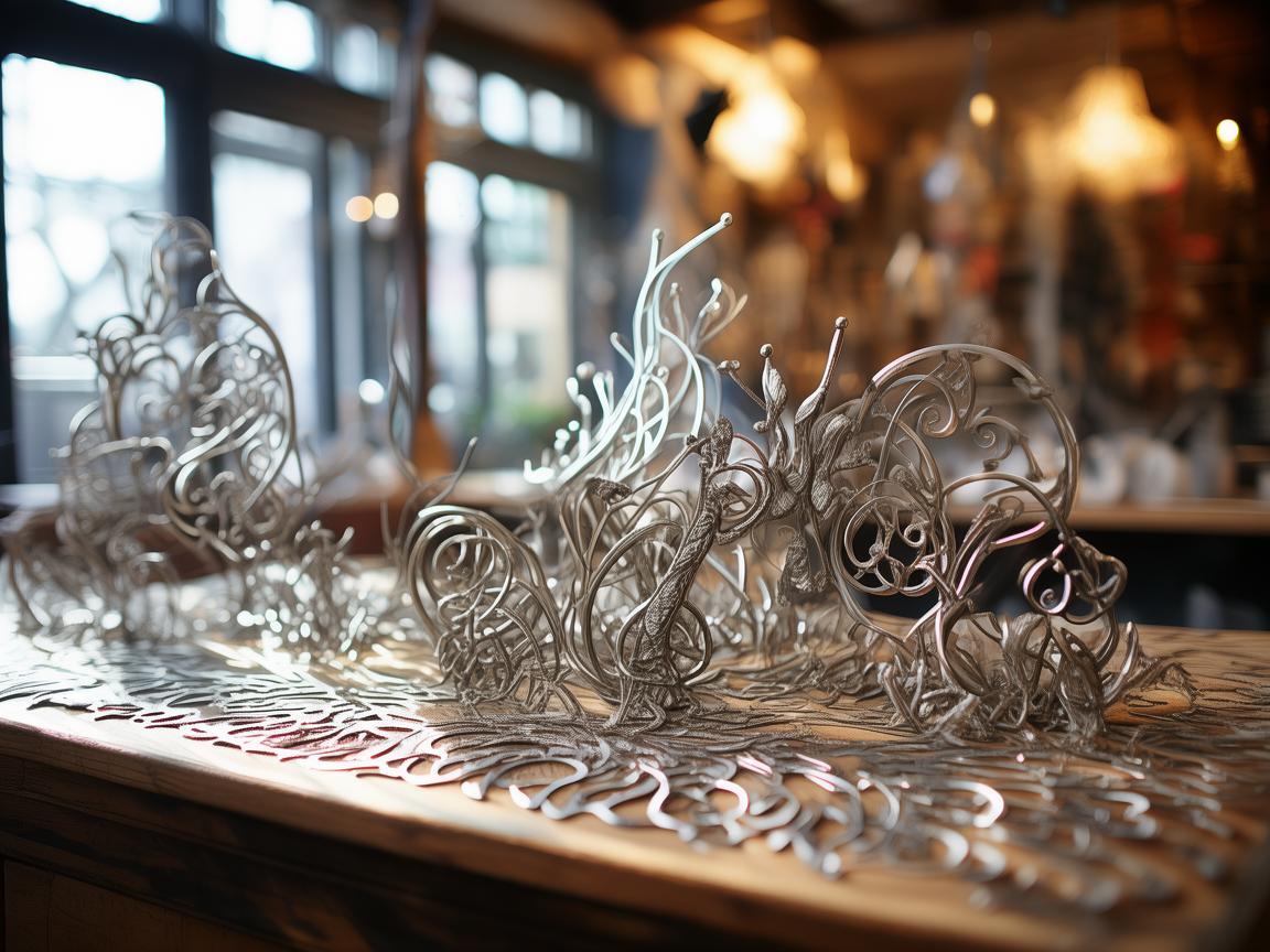 店主夫人与她的金属艺术,坚固生活中的温柔篇章 店主夫人与她的金属艺术,坚固生活中的温柔篇章