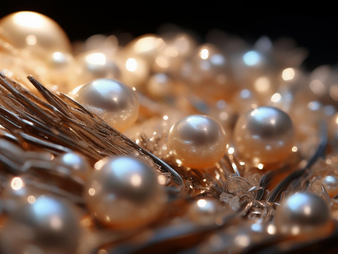 珍珠之光,金属艺术中的温润与坚韧 珍珠之光,金属艺术中的温润与坚韧