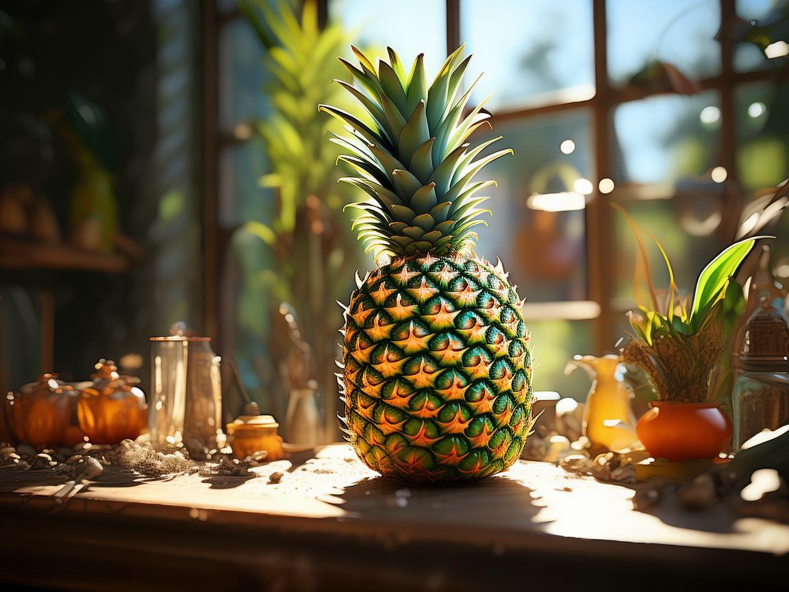 菠萝金属记，生活中的艺术馈赠