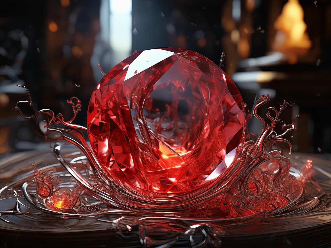 红宝石之火，金属艺术与生活的炽热交织