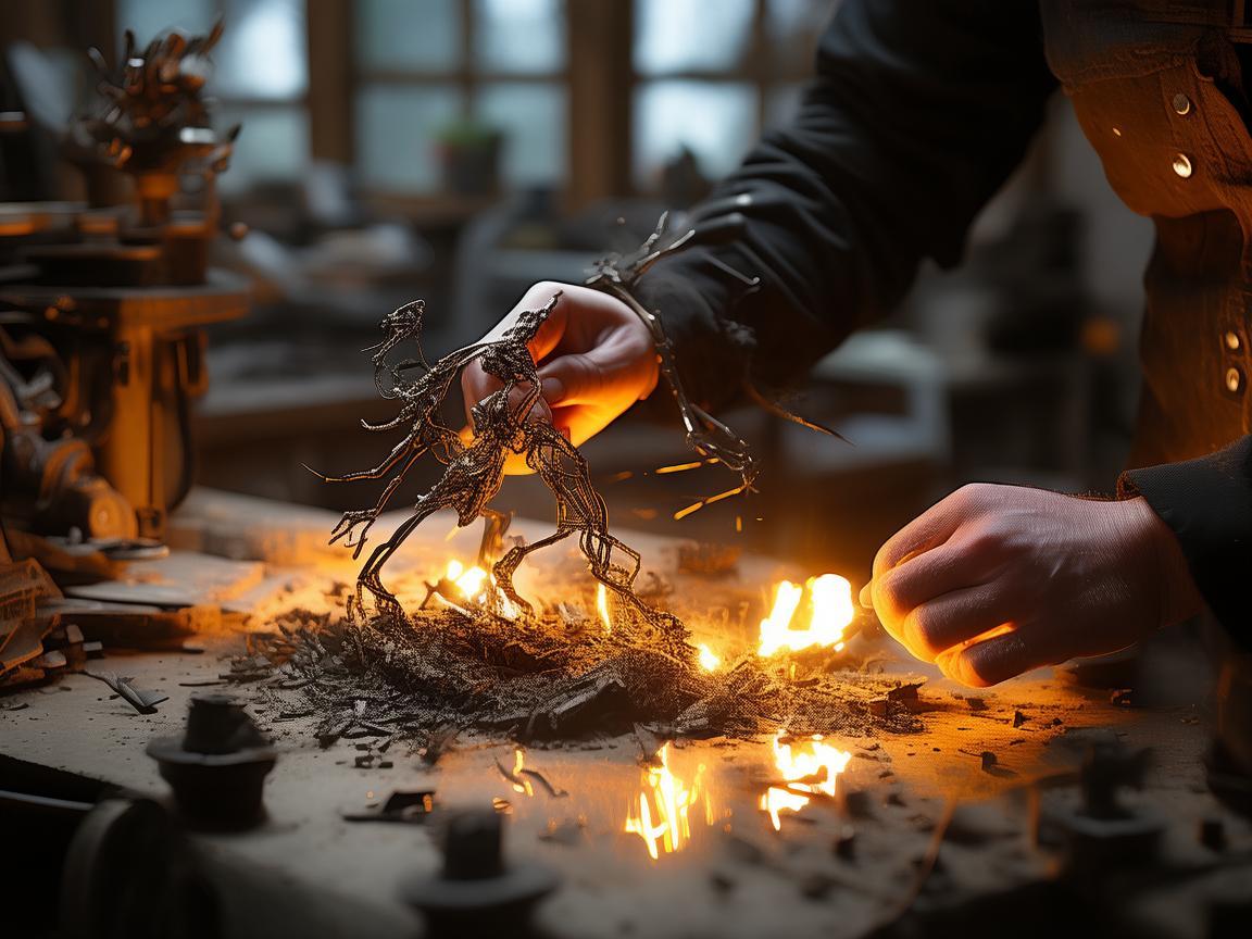 锻造生活，金属艺术家的工程师之梦